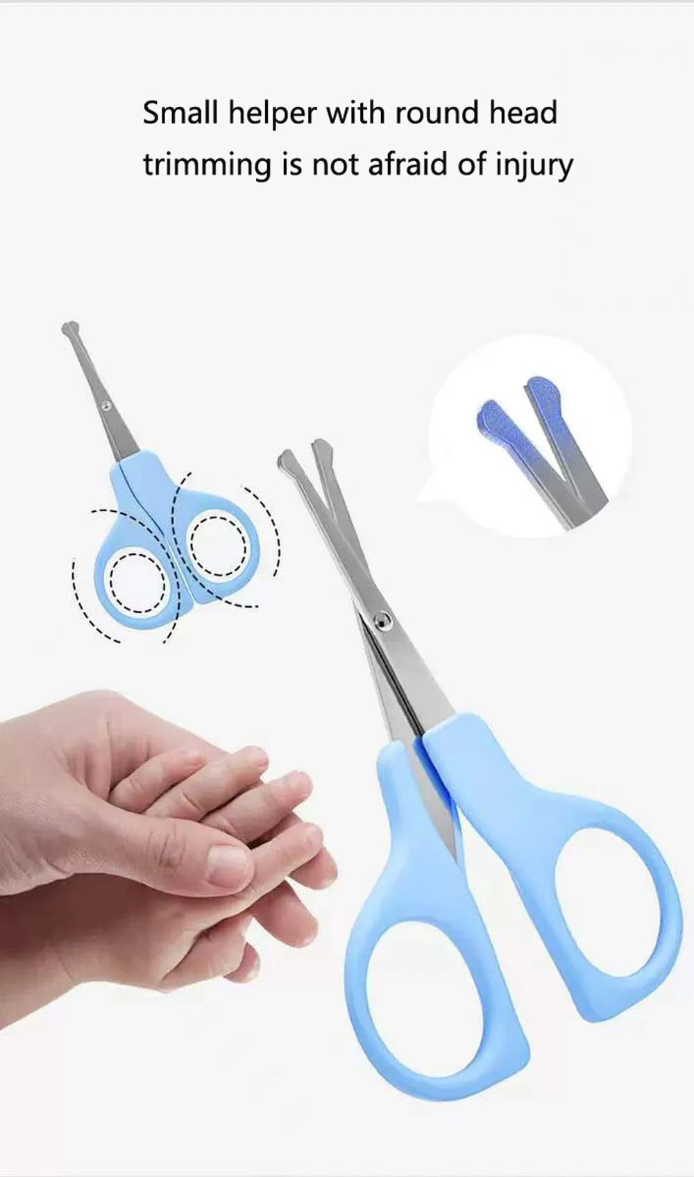 10 Pz/set Kit Assistenza Sanitaria Per Bambini Unghie Capelli Assistenza Sanitaria Termometro Spazzola Per Toelettatura Clipper Massaggiagengive Spazzolino Da Denti Elementi Essenziali Per Bambini