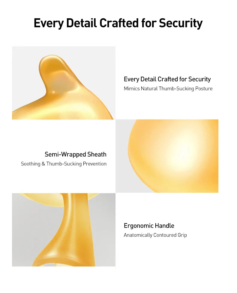Philips Avent Massaggiagengive Bionico per Neonati in Silicone Liquido Anti Succhiare il Pollice Giocattolo per la Dentizione per Neonati dai 2+ Mesi
