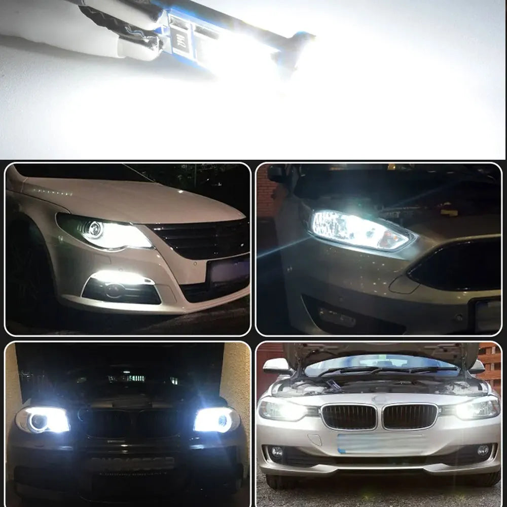 2 Pezzi Luci LED di Posizione per Auto T10 W5W per Fiat 500 500C 500X 2007-2020
