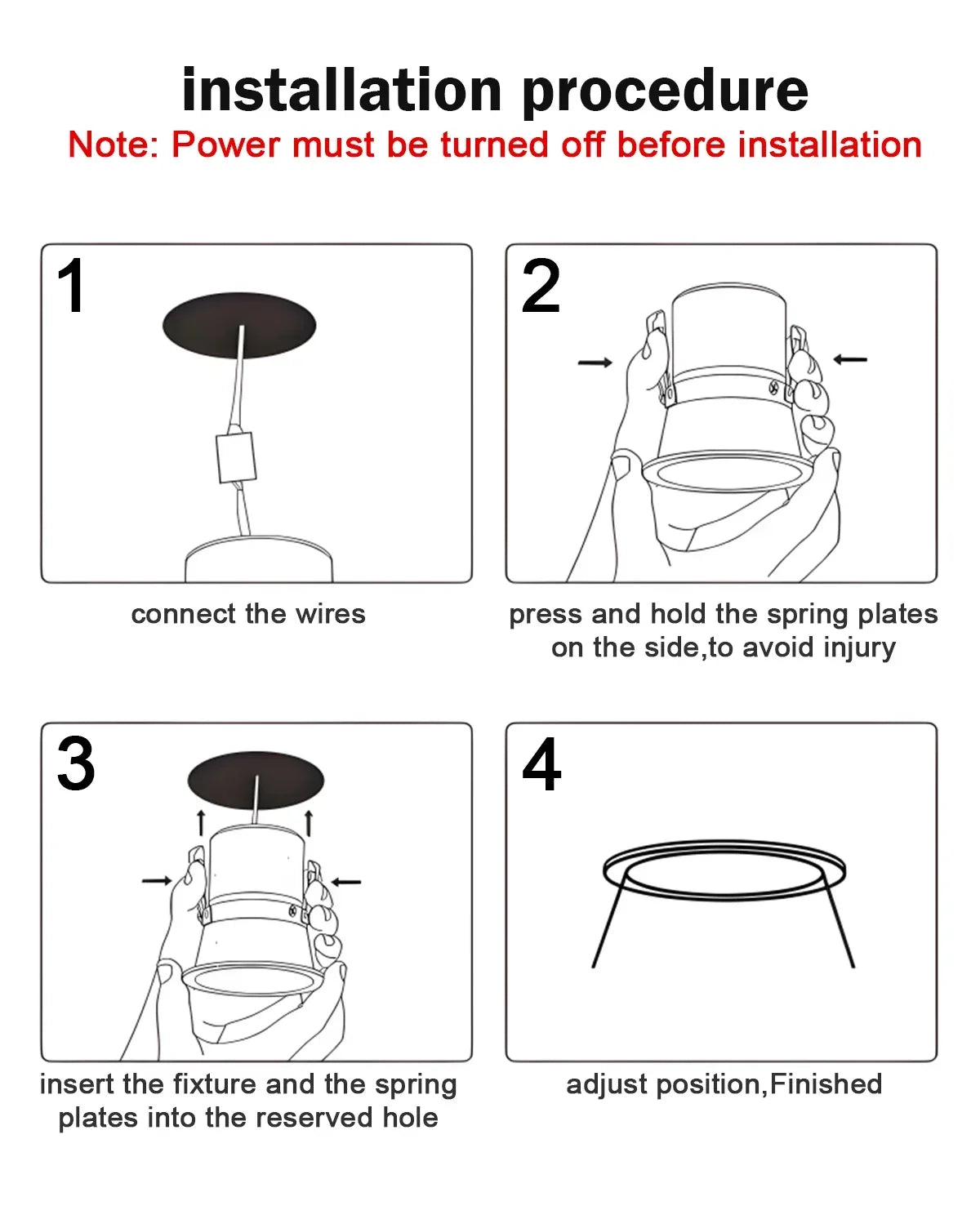 6Pack 24W 17W 14W 10W 6W Bianco Rotondo Da Incasso Led Da Incasso Luce di Pannello 110V 220V Caldo Freddo illuminazione Foyer Studio Casa Interno