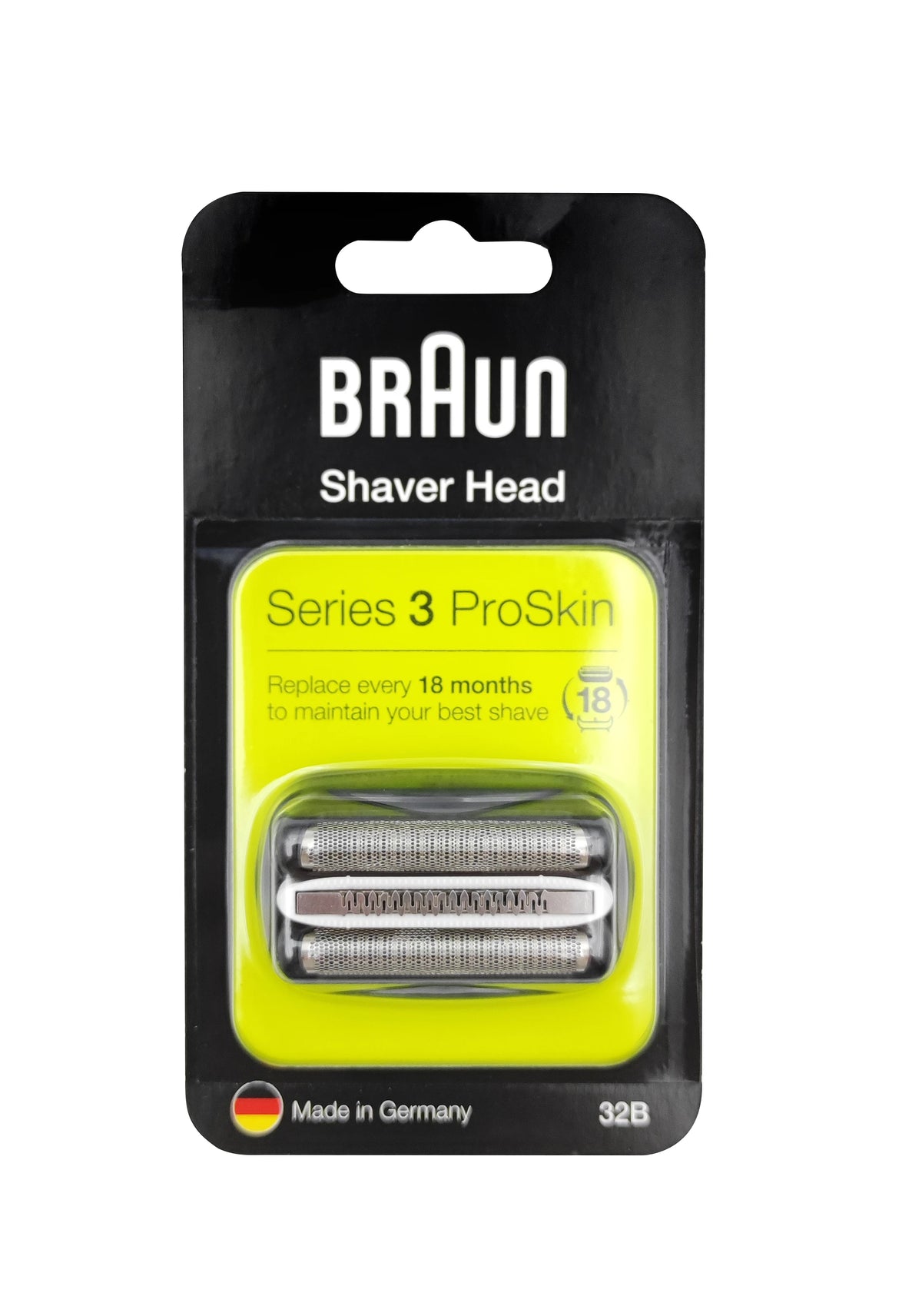 Lama di ricambio per testina di taglio a lamina per rasoio Braun 32B 32S per rasoio elettrico Braun serie 3 3000s 3010s 3040s 3050cc 3070cc