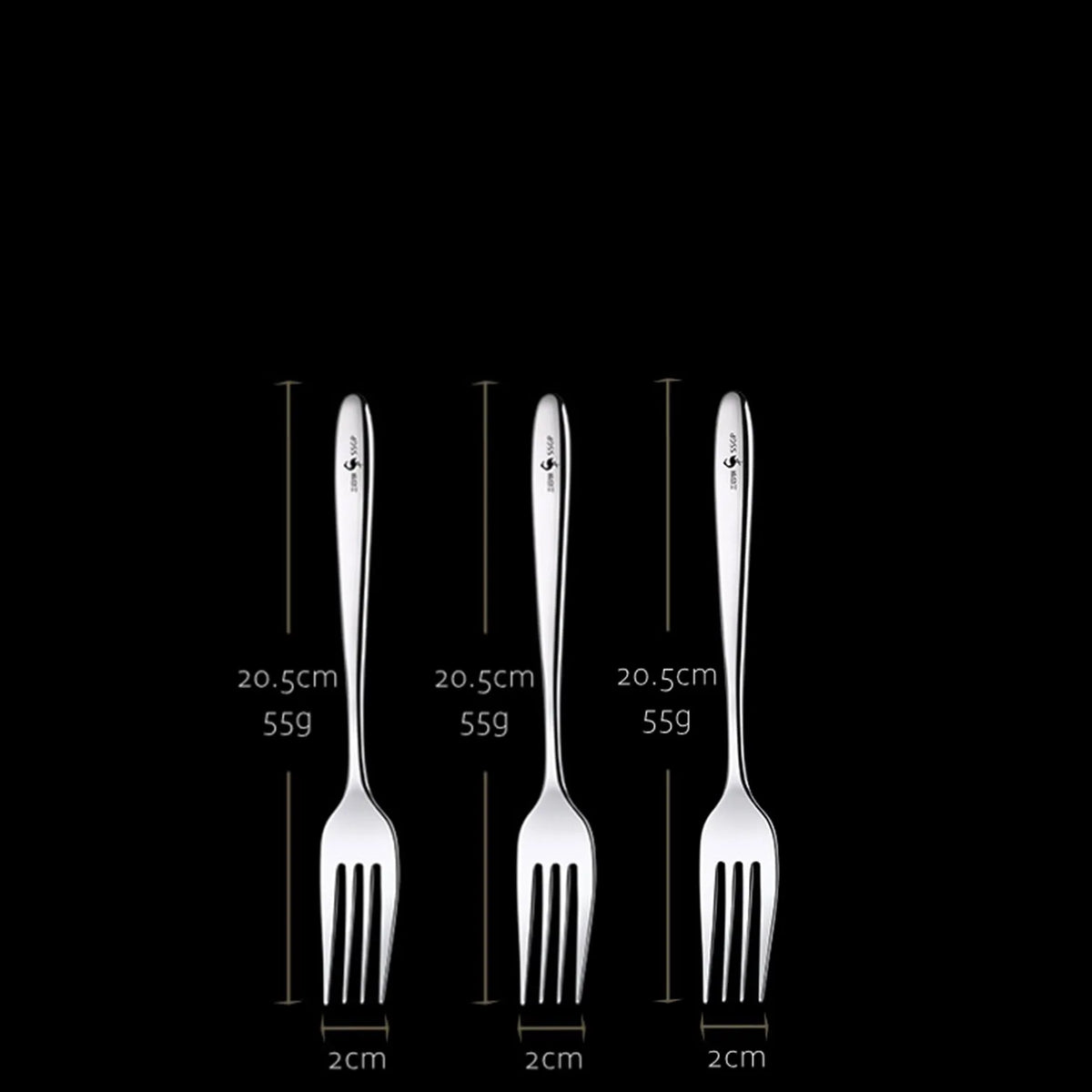 Set di Posate in Acciaio Inossidabile 316L Certificato LFGB, Forchetta Antibatterica al 99,9% e Coltello con Lama Ultra Affilata, Stoviglie per Banchetti