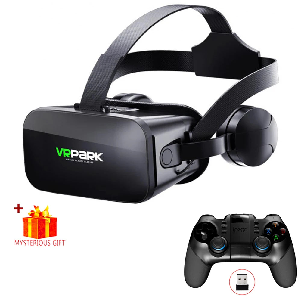 Visore per Realtà Virtuale VR, Occhiali 3D, Casco per Smartphone, Lenti, Dispositivi, Visore per Giochi su Cellulare