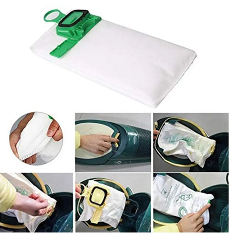Kit di sostituzione del sacchetto per la polvere per Vorwerk VK140 VK150 FP 140/150 Aspirapolvere Filtro per la pulizia Sacchetto per la polvere Pezzi di ricambio Accessori