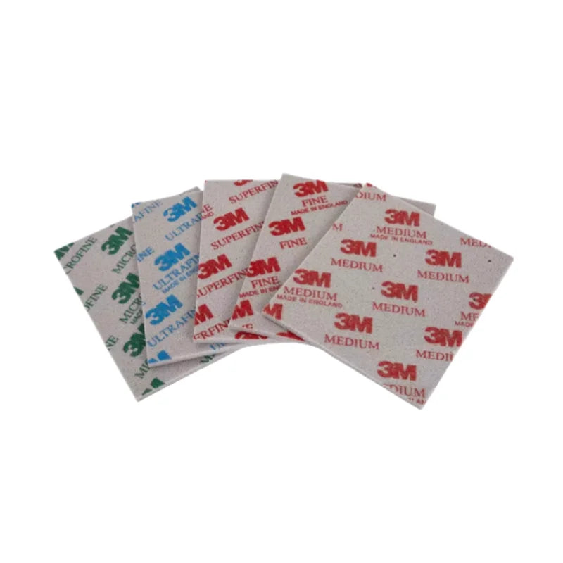 Spugna Abrasiva a Taglio Rapido 3M 02600 02601 02602 02604 02606 per Levigatura Vernice Auto 4,5 X 5,5 Pollici