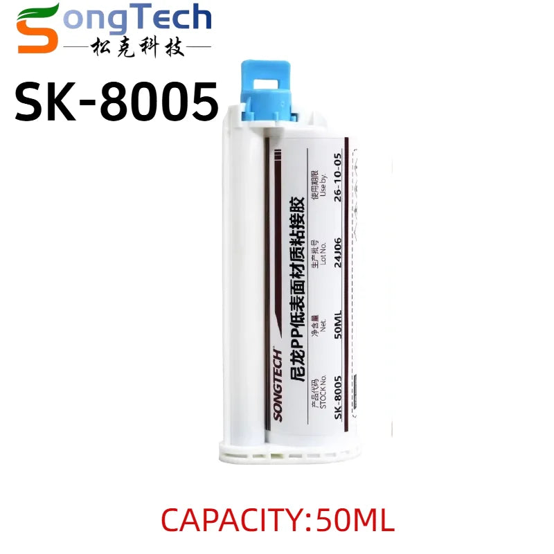 Adesivo Acrilico Originale 3M DP8005 Scotch-Weld, Colla Strutturale per Plastica PP PE HDPE TPO e Materie Plastiche a Bassa Energia Superficiale
