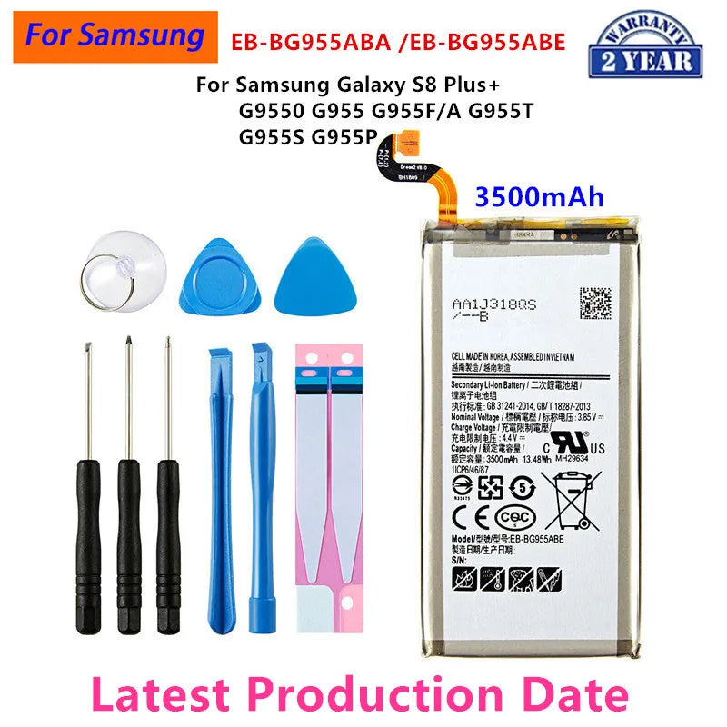 Batteria nuova di zecca per Samsung Galaxy S6 S6 Edge/Plus S7 S7 Edge S8 S8 Plus + S9 S9 Plus S10 S10E S10 Plus J5 Pro J7 Pro