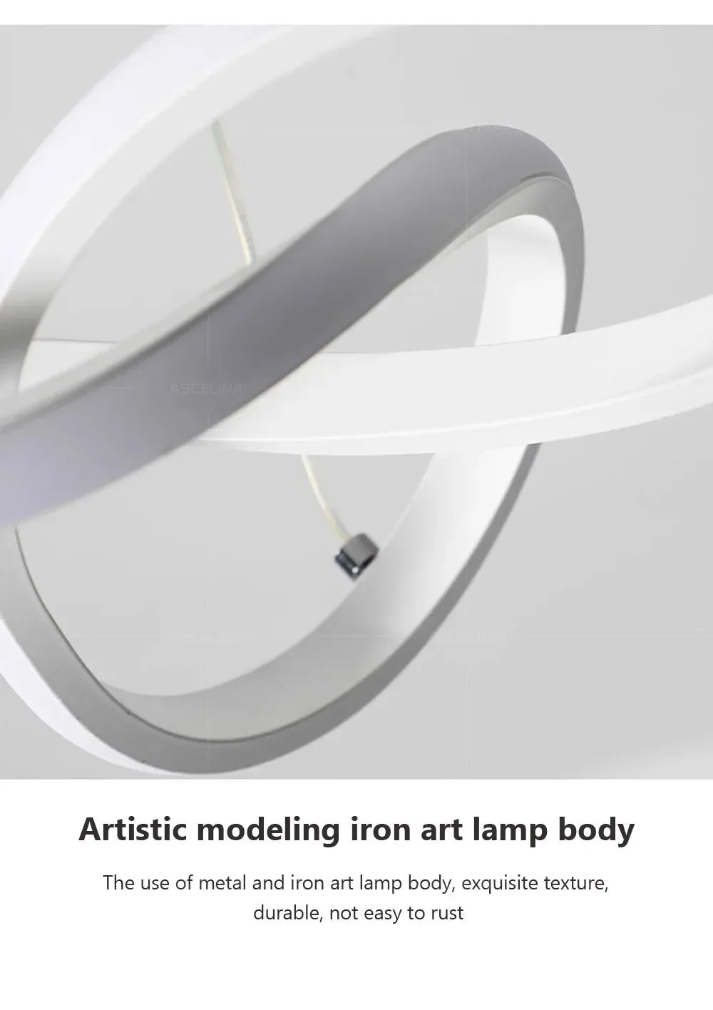 Lampada a sospensione moderna a LED con design irregolare aerodinamico Piccola lampada a sospensione creativa per camere da letto, sala da pranzo, sale studio
