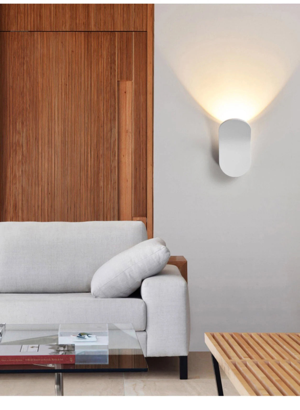 Lampade da Parete LED Moderne, Illuminazione per TV, Comodino 5W AC85-265V, Luci da Parete Nordiche per Soggiorno, Corridoio, Balcone, Decorazione