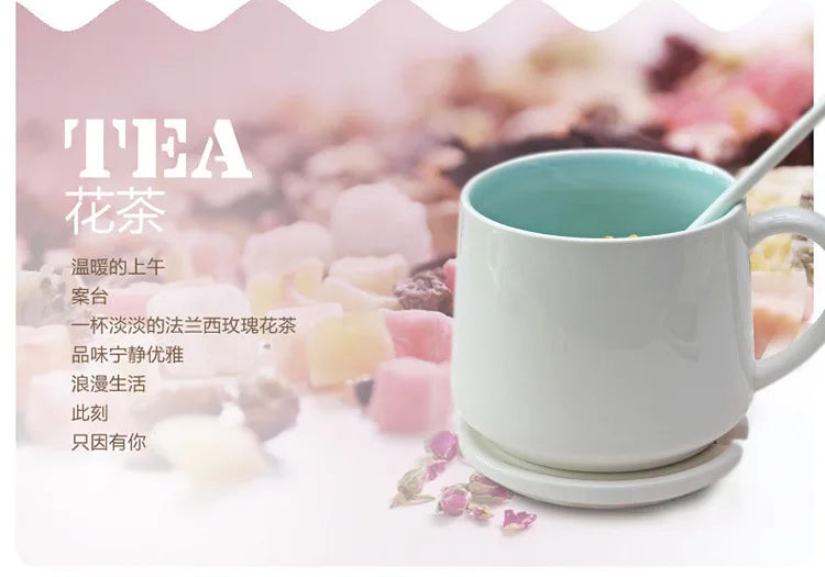 Tazze in ceramica da 400 ml Creativo simpatico cartone animato Stereo Animale Tazze da caffè al latte Coppia tazze di acqua potabile per la casa