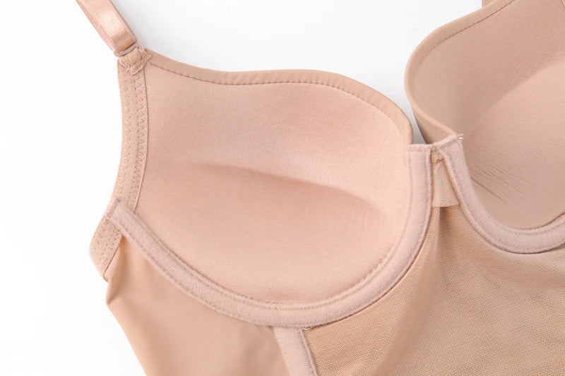 Perizoma Body Shapewear Donna Full Body Shaper Vita Trainer Ossa d'acciaio Pancia Controllo Biancheria intima Pancia piatta Sottoseno Corsetto
