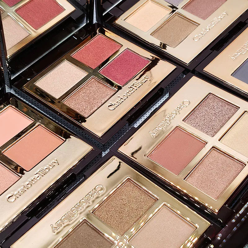 Palette Ombretti Charlotte Tilbury 4 Colori 5.2g Pillow Talk Naturale Facile da Applicare Fondotinta Ombretto Cosmetici