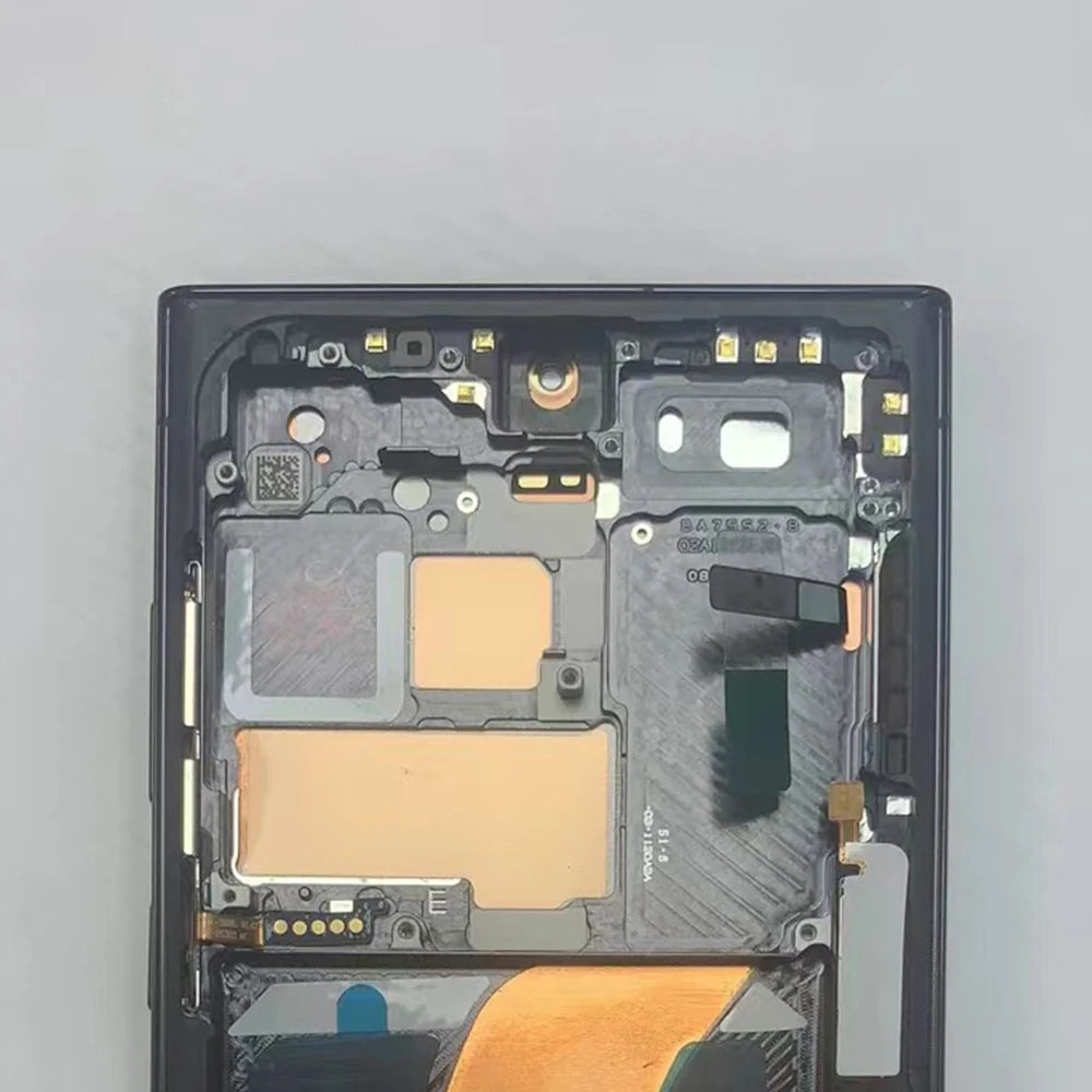 Display LCD Super AMOLED da 6,8 Pollici per Samsung Galaxy S23 Ultra S918, Schermo Touch con Digitalizzatore, Supporto per Impronte Digitali e S-Pen
