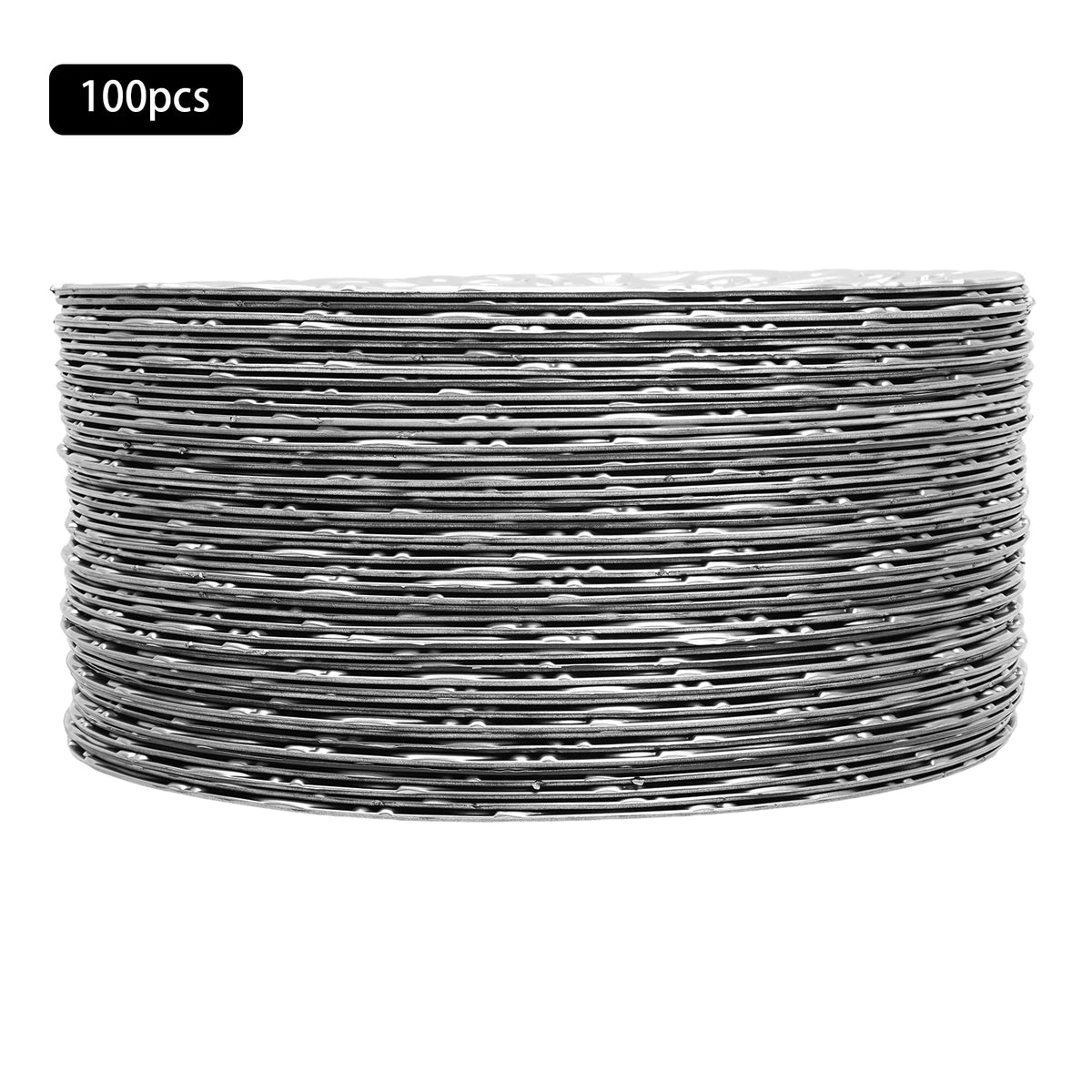 Set da 100 sottopiatto, sottopiatto rotondo, piatti da portata riutilizzabili, sottopiatto da 13 pollici per piatti da portata, ideale per matrimoni, feste ed eventi, design con fondo incavato stabile, elegante decorazione pr