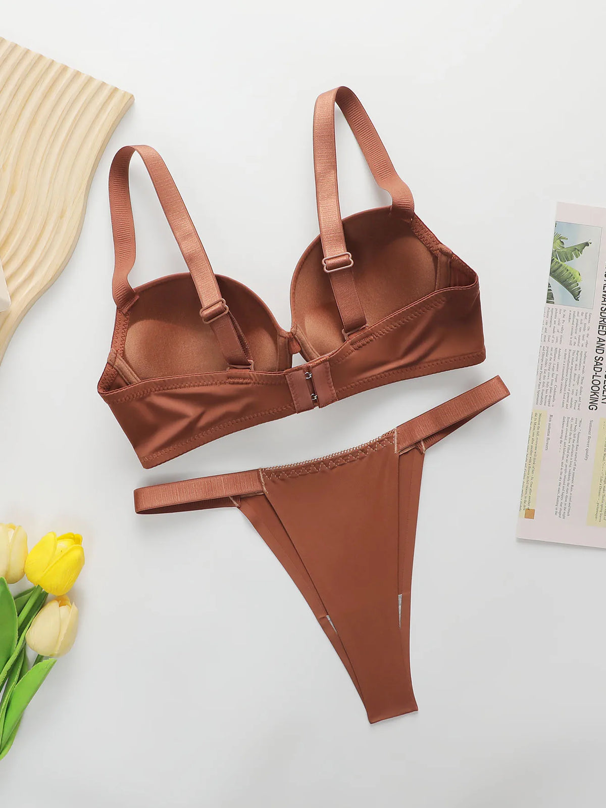 L'ispessimento sexy con stampa leopardata più venduto Reggiseni push up push up push up in due pezzi con ferretto set lingerie per donna B2051