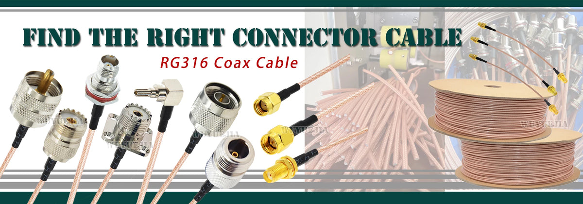 Linea di collegamento SMA a SMC RF Interfaccia SMC Spina maschio SMA a prolunga jack femmina SMC Cavo coassiale adattatore RF 50-1,5 RG-316