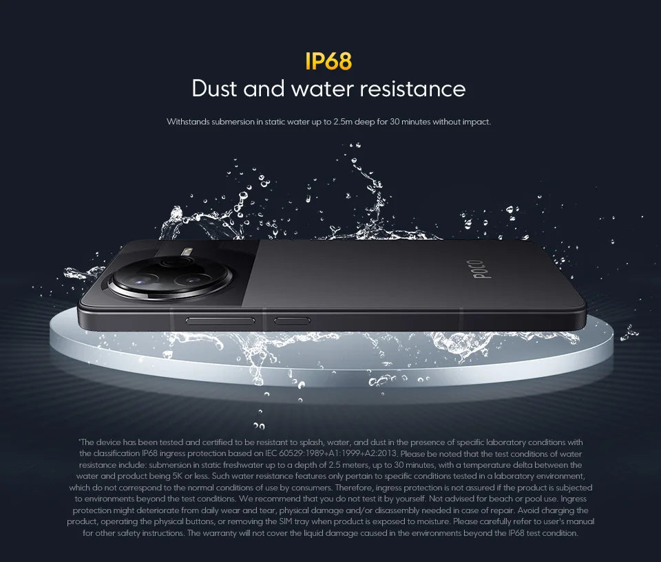 Xiaomi POCO F7 Pro 5G Versione Globale Smartphone Snapdragon ® Doppia fotocamera da 50MP di 8ª generazione con OIS e NFC