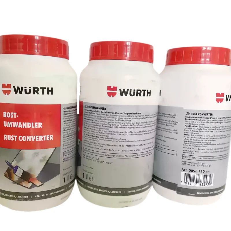 Tappo antiruggine per lamiera inibitore di ruggine originale Germania Wurth convertitore di ruggine 0893110