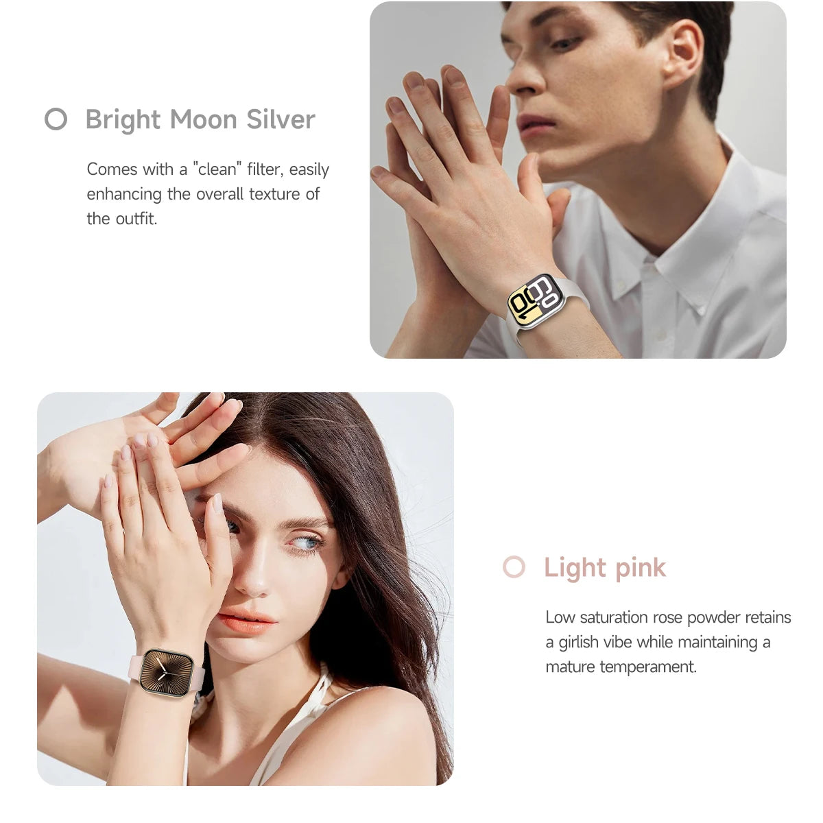 Nuovo Smartwatch iOS Serie 11, Display AMOLED Ultra HD, Cardiofrequenzimetro, GPS, Impermeabile IP68, Fitness, Chiamate Wireless, Braccialetto Originale