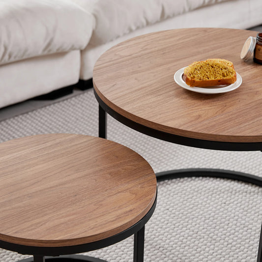 2 pezzi tavolino nordico 2 in 1 combinazione rotonda tavolo da tè per ufficio moderno e minimalista divano per la casa Ins tavolino soggiorno