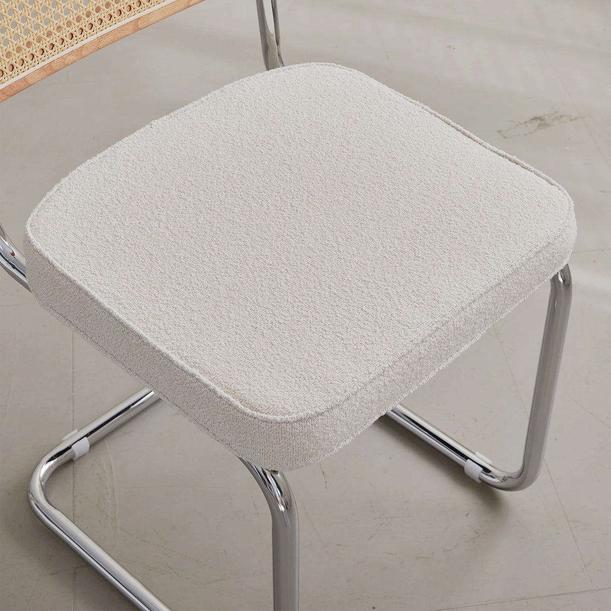EGOONM Set di 2/4 sedie da pranzo retrò sedia in rattan di plastica casa camera da letto scrivania schienale sgabello arco computer ufficio sedile imbottito