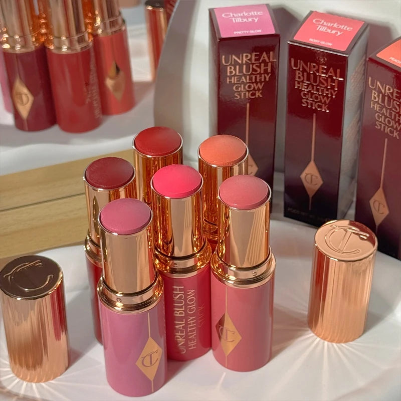 Charlotte Spray Fissante 100ml per il Viso Effetto Airbrush, Trucco Impermeabile Idratante, Stick Blush Tilbury, Cosmetici in Polvere