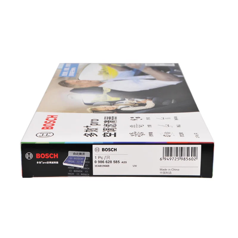 Filtro abitacolo Bosch 8585 per VW ID.3 ID.4 ID.5 ID.6 ID.7; per Audi Q4 Q5 e-tron; per Škoda Enyaq; Carbone attivo【OE:1ED819644】