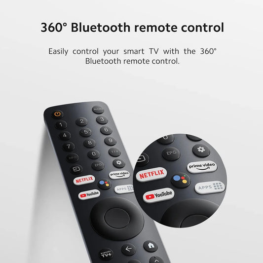 Xiaomi TV A 32, dimensioni compatte con schermo colorato, suono dinamico con audio Dolby ™ , DTS-X e DTS Virtuale:X, Fini metallici di fascia alta