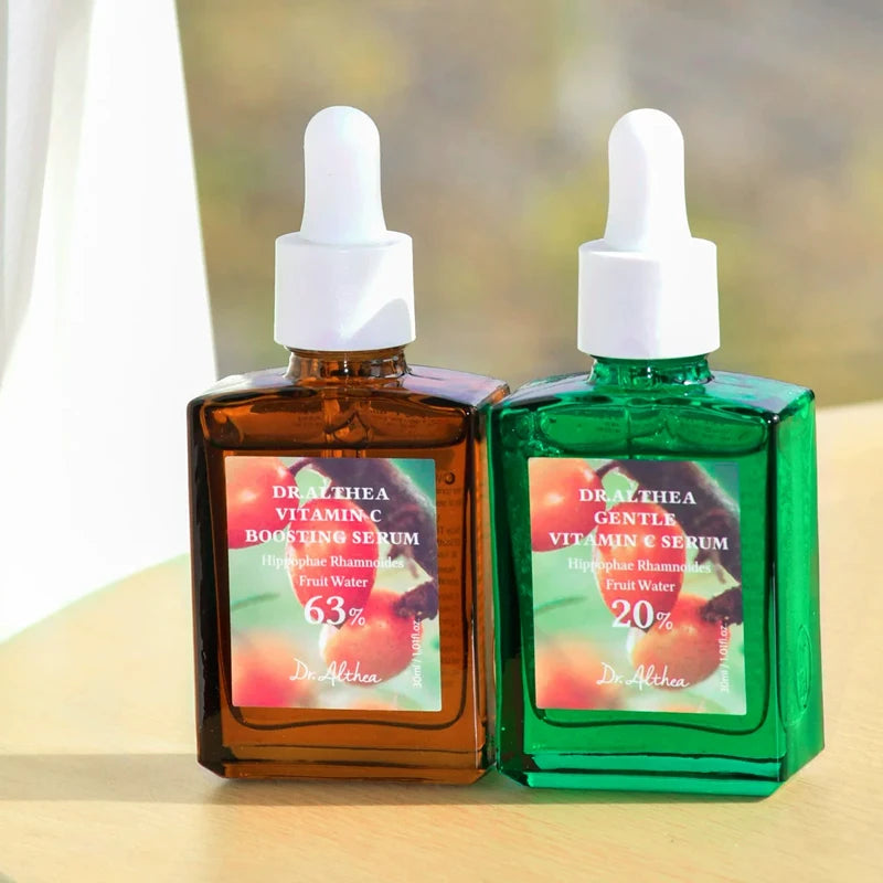 Crema Antiossidante Dr.Althea 345, Crema Idratante Lenitiva per il Viso, Riparatrice Delicata con Essenza di Vitamina C, Prodotti per la Cura della Pelle