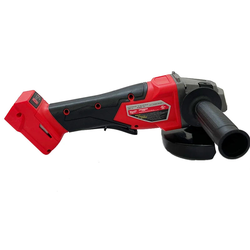 Smerigliatrice Angolare Milwaukee 125mm, Macchina per Lucidatura e Taglio, Interruttore a Leva Senza Blocco, Utensili Elettrici a Batteria