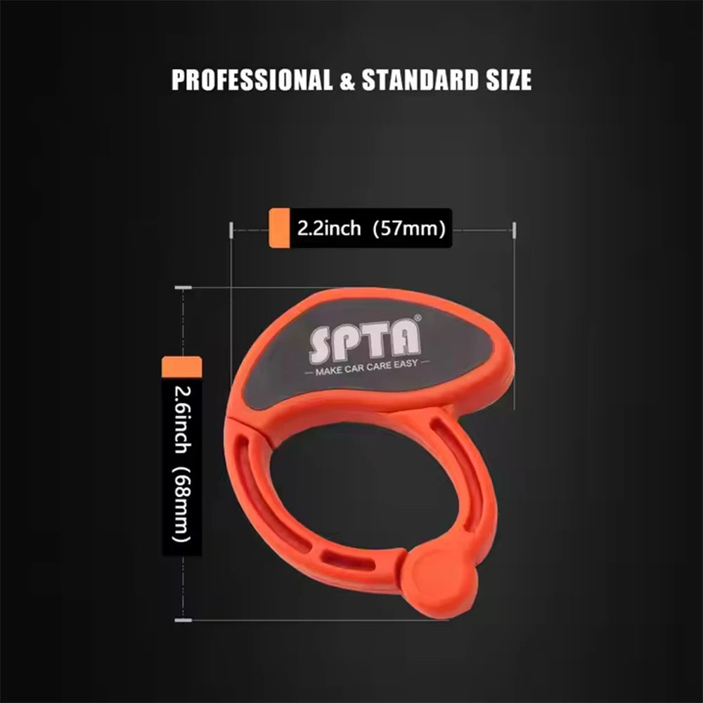 Morsetto per cavo multiuso SPTA, clip per finitura filo per lucidatrice, strumento per riporre e rifinire cavi di alimentazione, clip in plastica, cerchio per cavi