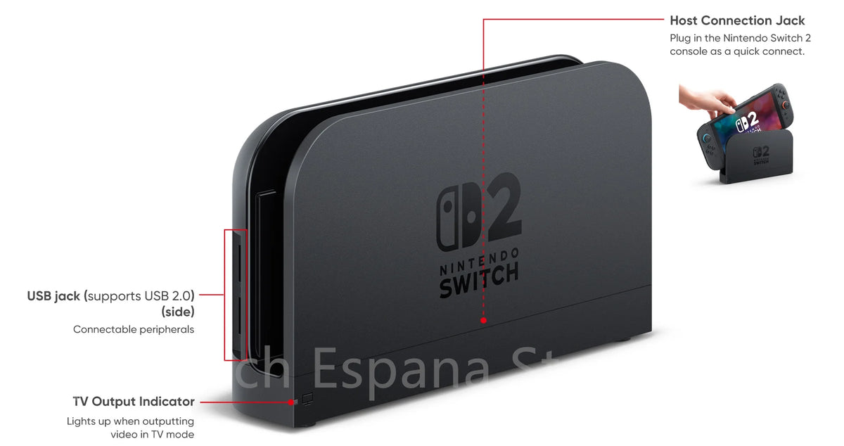 Nintendo Switch 2 Console Portatile per Videogiochi 7,9 Pollici 120 Hz con Joy-Con 2 HDR, Modalità TV Magnetica, Console Portatile