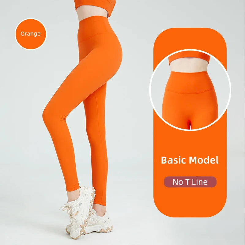 2024 Vendita calda Fitness Allungamenti Leggings femminili a figura intera Pantaloni da corsa Pantaloni da yoga comodi e aderenti Legging da allenamento