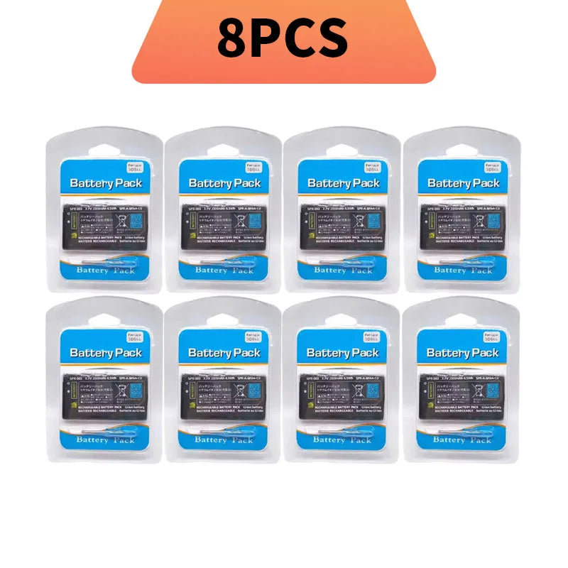 Batteria di ricambio Hotsale SPR-003 da 2000mAh ad alta capacità per 3DS XL/3DS LL agli ioni di litio con set di cacciaviti per batteria 3DSLL 3DSXL