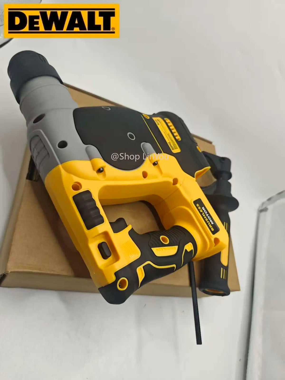 Martello Rotante SDS Plus DEWALT 18V/20V MAX, Trapano a Percussione Senza Fili Brushless, Utensile Elettrico