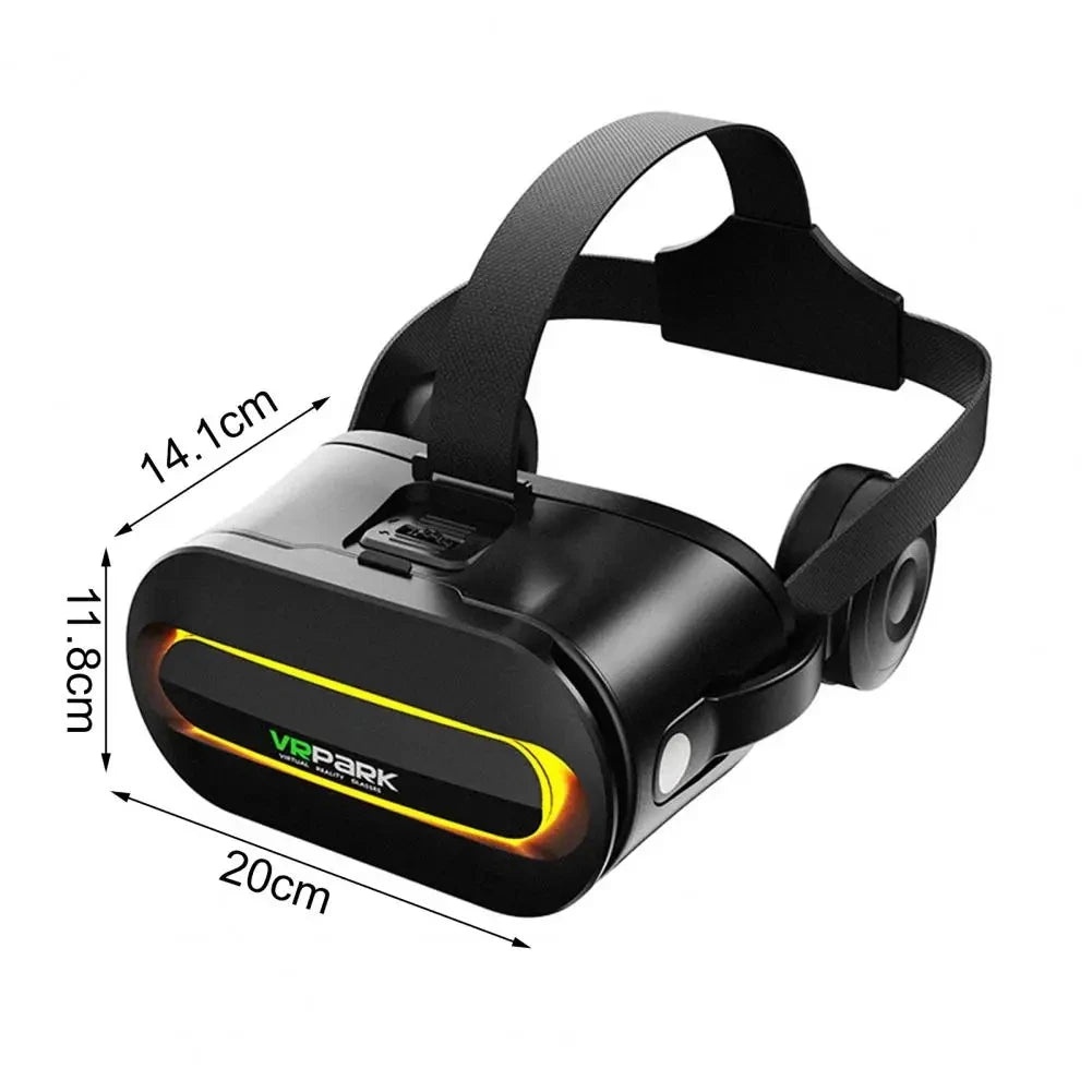 Occhiali VR Realtà virtuale Casco per telefono 3D Cuffie Lenti Occhiali Dispositivo Viar Smartphone intelligente Gioco cellulare Set di visualizzatori video mobili