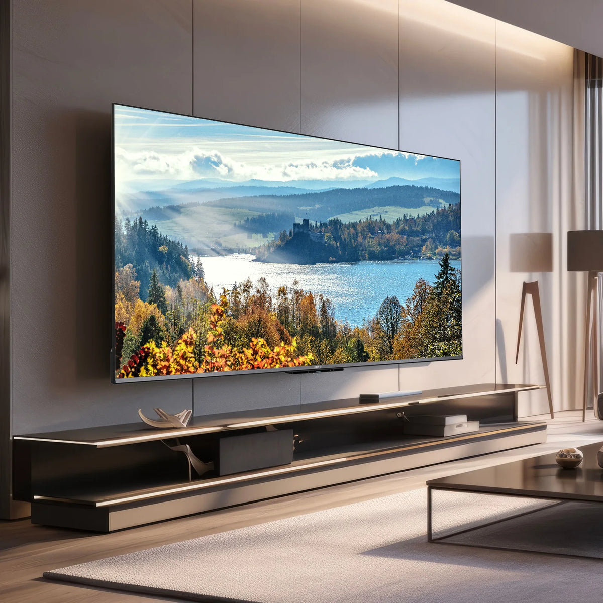 Smart TV Metz Qled+ 4K UHD 43" con Google TV e schermo opaco antiriflesso, Dolby Vision, Dolby Atmos, HDR, Wi-Fi 2024 43Mqe7600Z