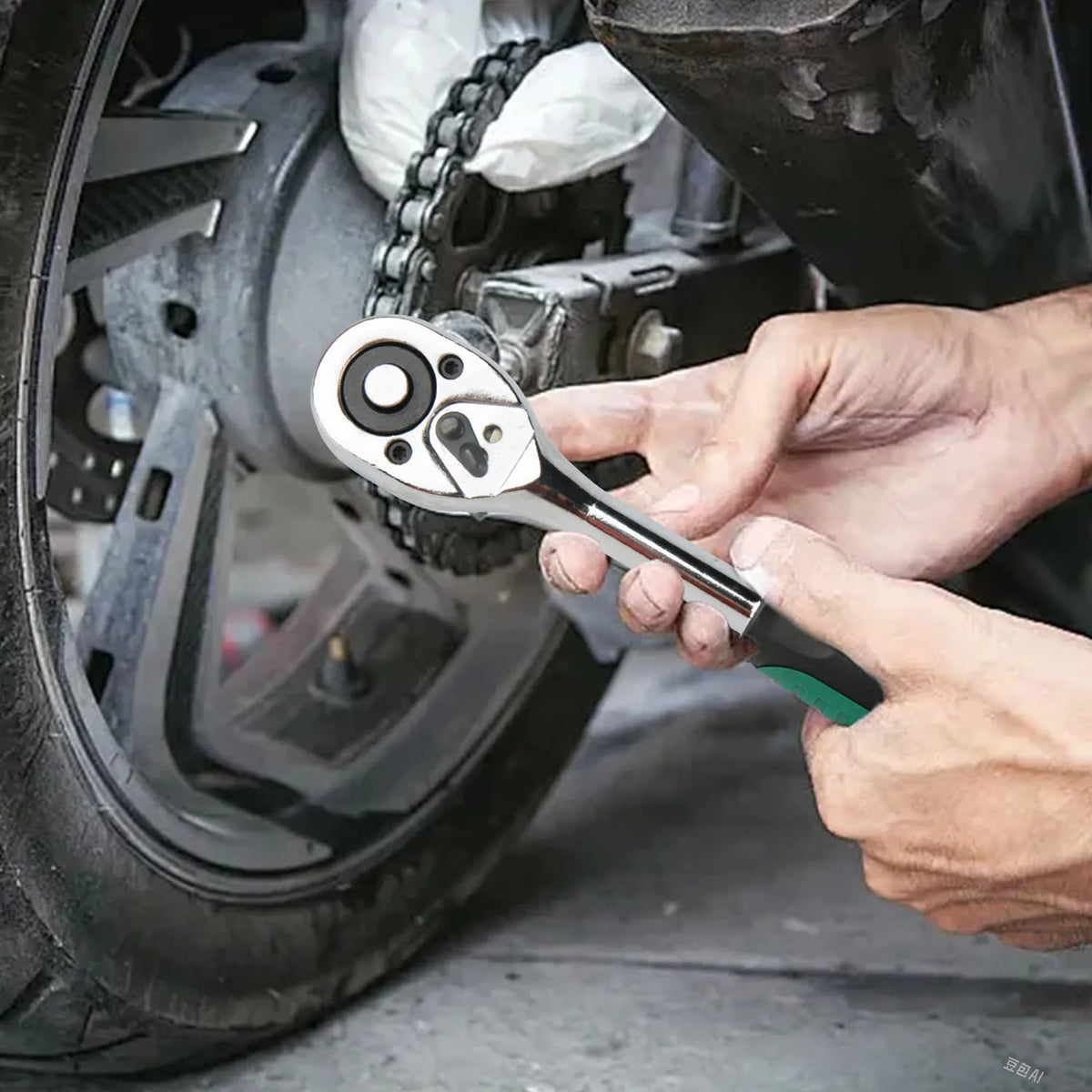 Set di chiavi a bussola da 216 pezzi, kit combinato di chiavi a cricchetto e dinamometriche, strumento per la riparazione di auto, 1/4", 3/8", 1/2", chiavi a cricchetto, cacciaviti, punte, set di utensili manuali, kit di stru