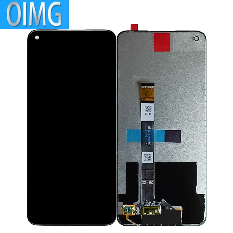 Per Realme Narzo 30 5G RMX3242 Display LCD originale Touch Screen con telaio Digitizer Assembly Parti di ricambio