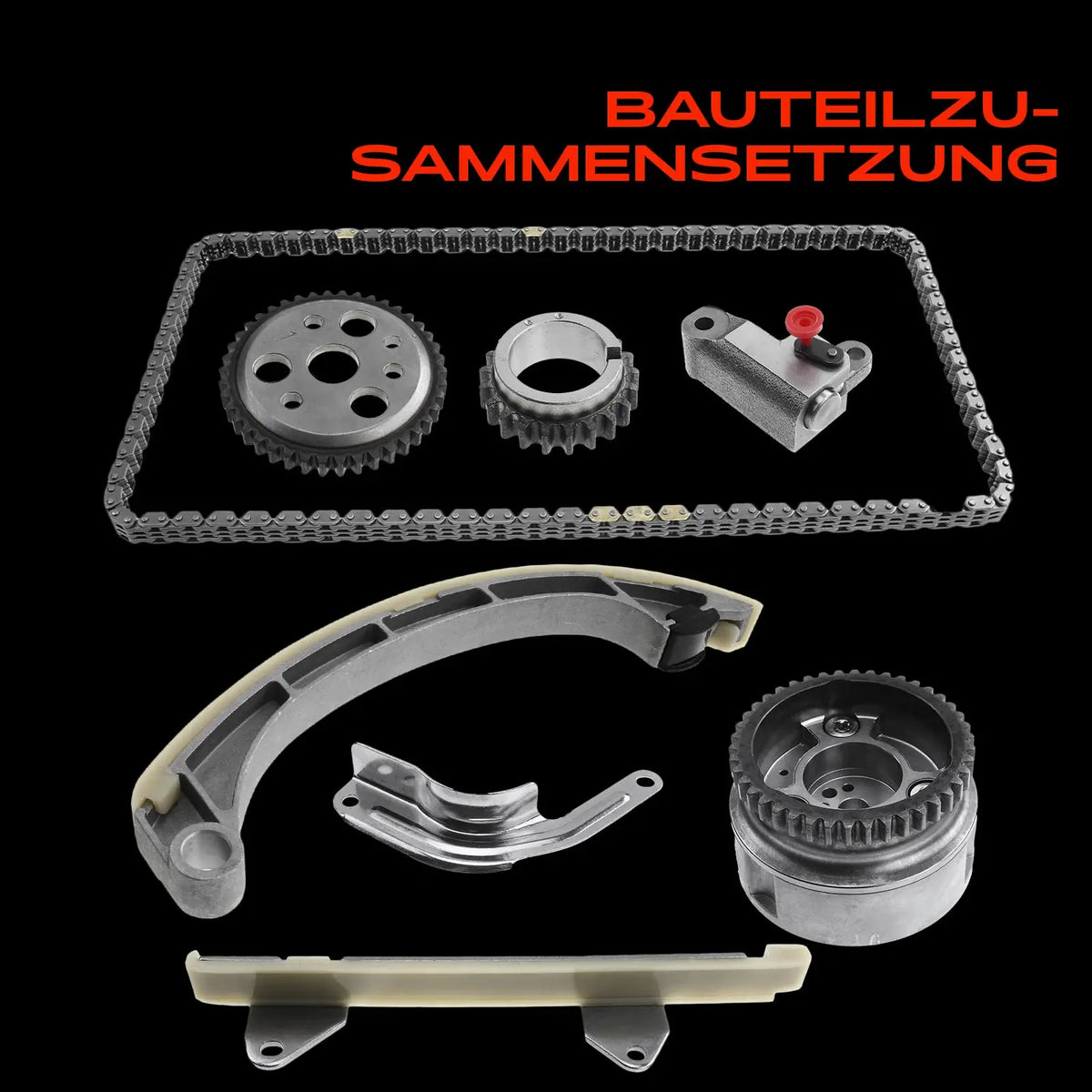Frankberg 1x timing chain set timing chain for Daihatsu Copen Extol Materia Sirion YRV Terios Toyota Yaris 135230J010 1352123020