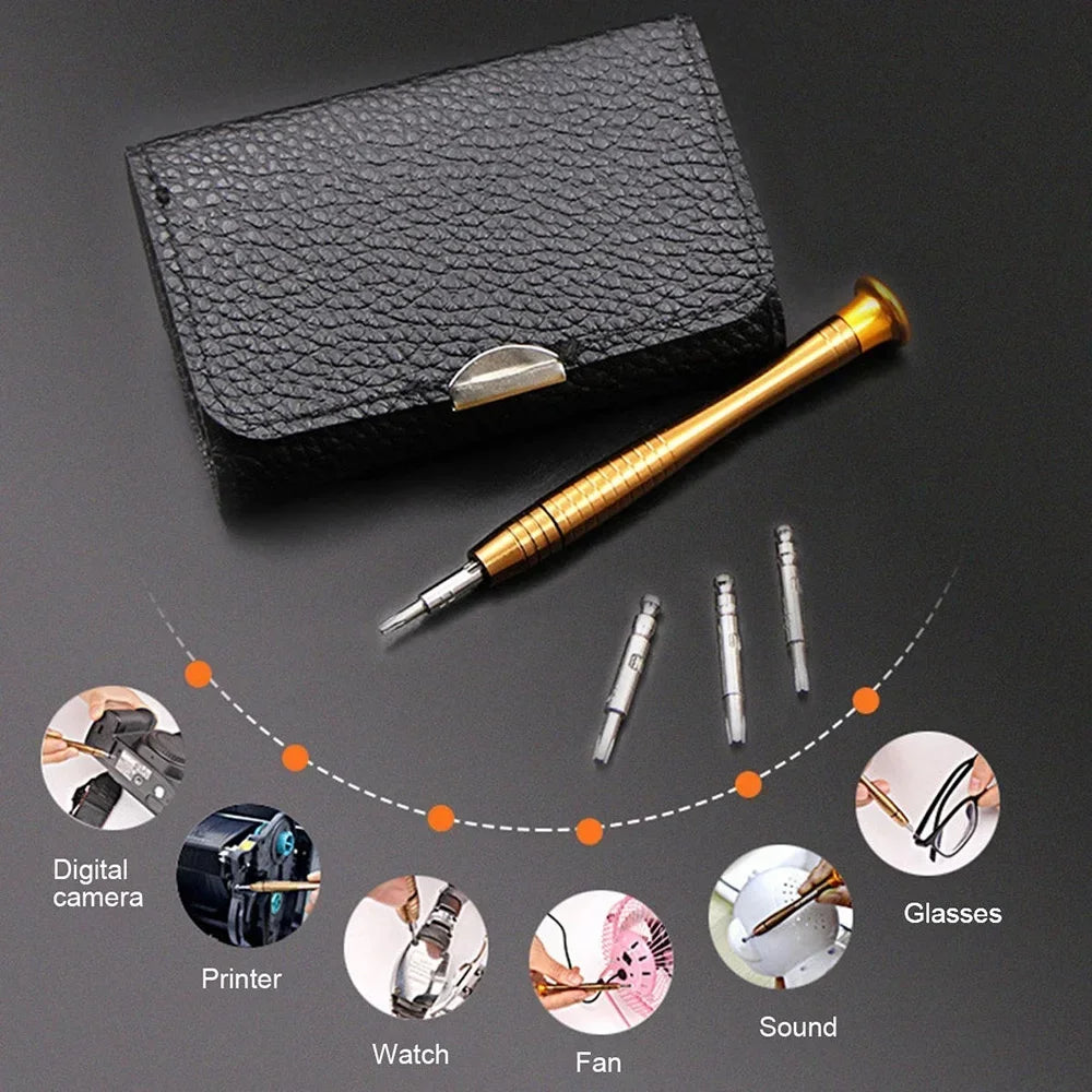 Set di cacciaviti di precisione, Kit di attrezzi per Laptop, Kit di riparazione di cacciaviti per Computer professionale 152/25 in 1 cacciavite Torx T5 T6