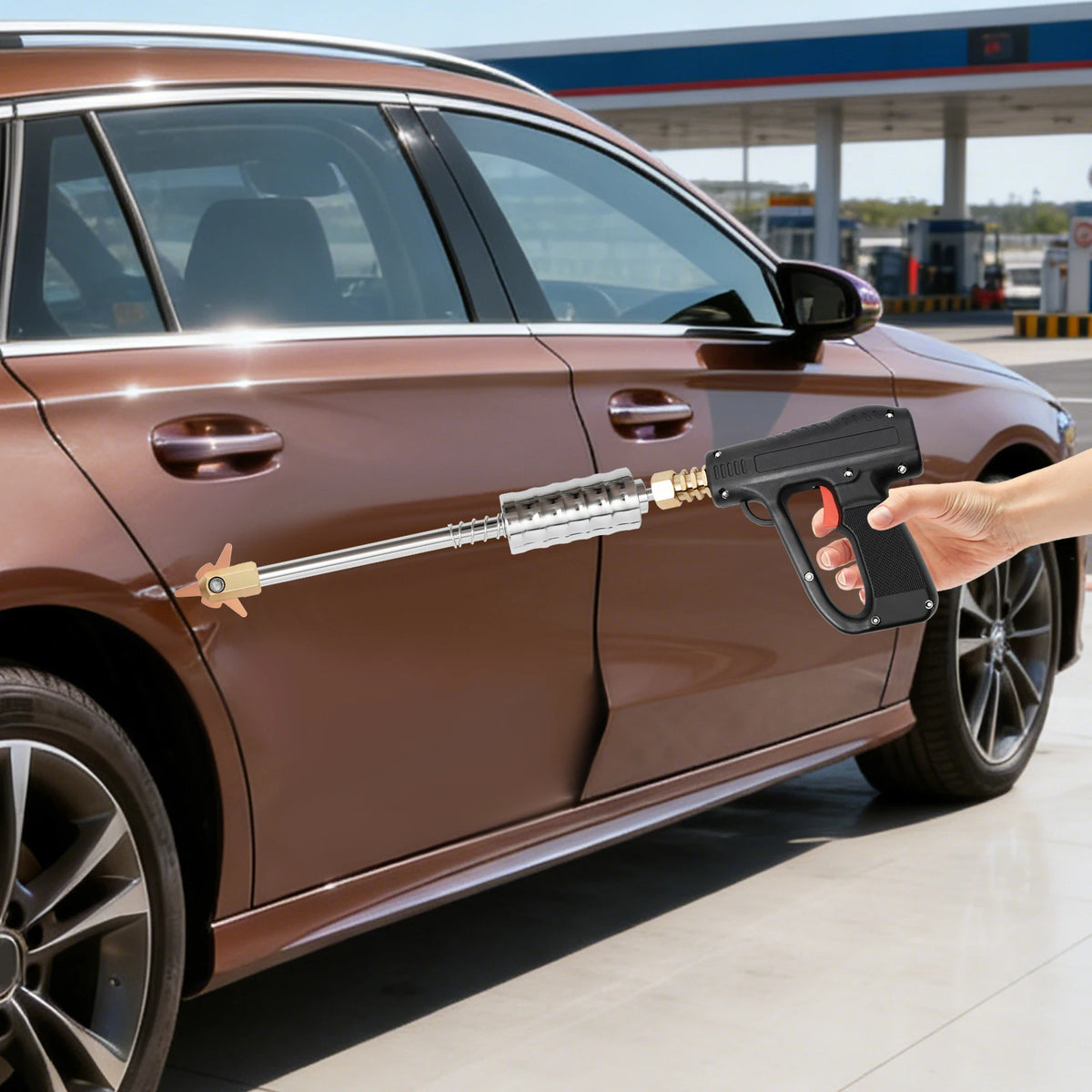 Kit di Riparazione Ammaccature Auto 86 Pezzi, Set di Attrezzi per Rimozione Ammaccature Senza Vernice con Pistola per Saldatura a Punti e Martello di Trazione per Carrozzeria