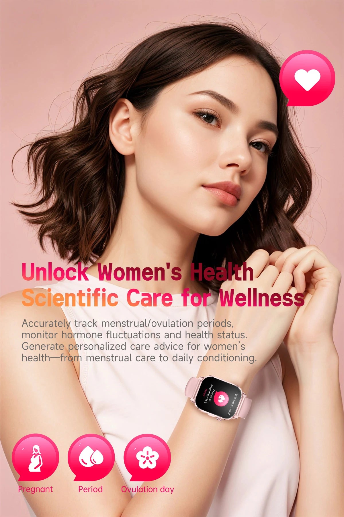 Nuovo Smartwatch per Uomo con Diagnosi ECG Accurata, Misurazione di Pressione Sanguigna, Ossigeno nel Sangue, Grasso nel Sangue, Acido Urico, Temperatura, Chiamate Bluetooth