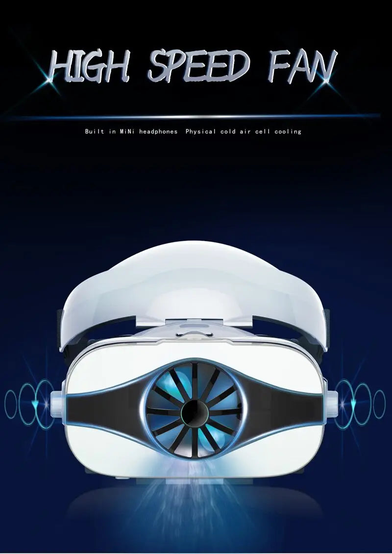 Shinecon occhiali VR per realtà virtuale cuffie 3D dispositivo Viar lenti per casco intelligente occhiali per cuffie per Smartphone cellulare