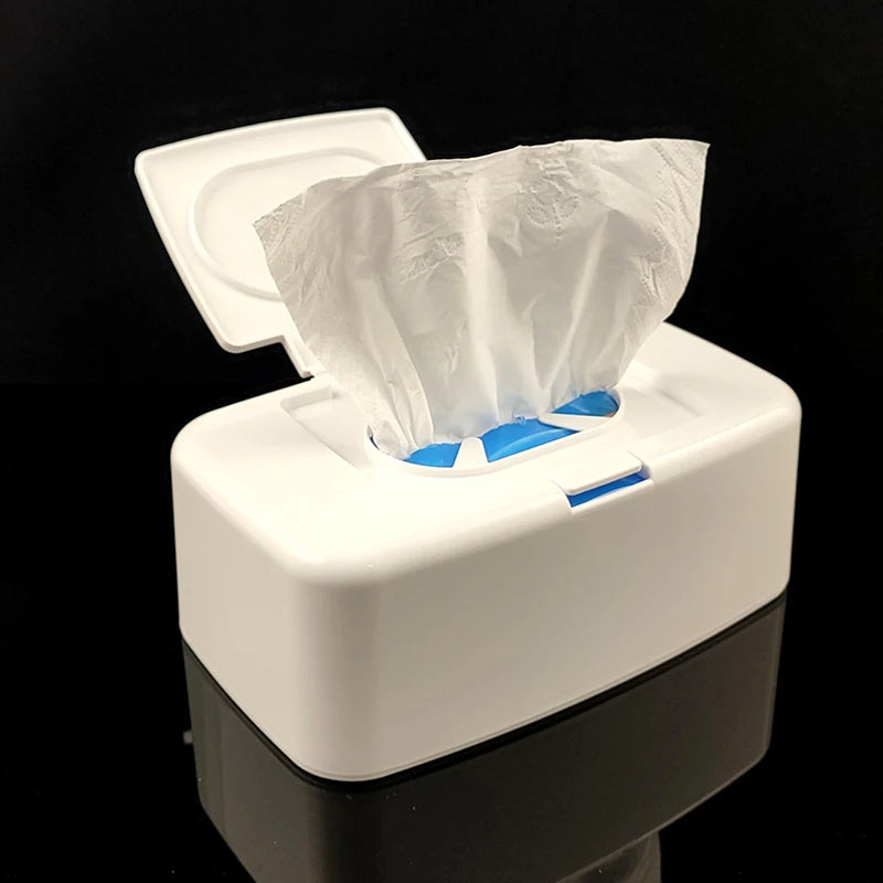 Scatola per fazzoletti bagnati Dispenser per salviette portatili Scatola portaoggetti per tovaglioli Contenitore per auto Home Office