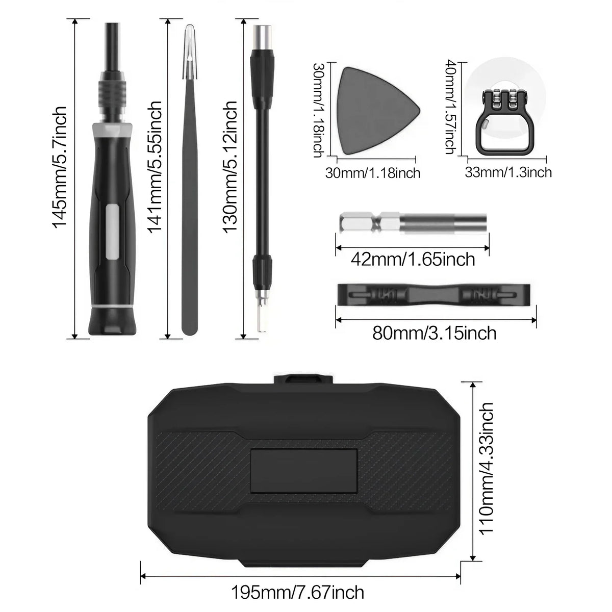 Set di cacciaviti di precisione, Kit di attrezzi per Laptop, Kit di riparazione di cacciaviti per Computer professionale 152/25 in 1 cacciavite Torx T5 T6