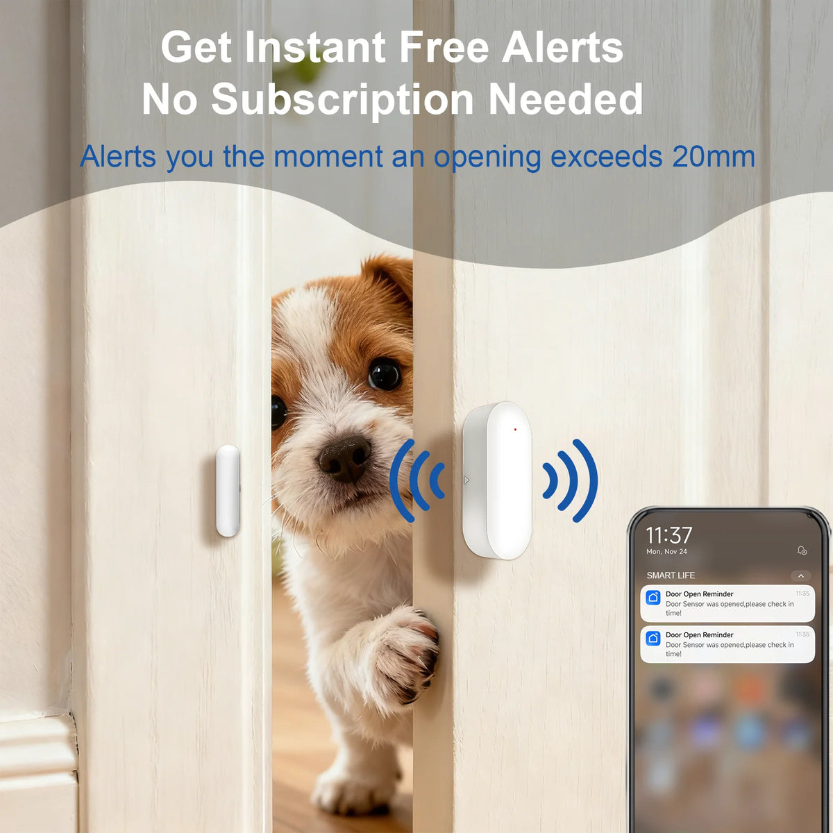 Sistema di allarme PGST Tuya WiFi 4G GSM, allarme antifurto, sensore di movimento, sensore per porte e finestre per la sicurezza domestica e la vita intelligente.