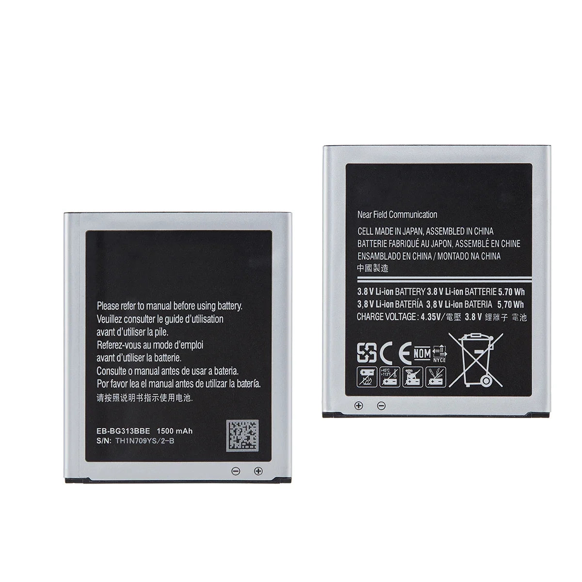 Nuovissima batteria EB-BG313BBE 1500mAh per Samsung Galaxy Trend 2 ACE 3 ACE4 Lite G313H S7272 J1 Mini Prime S7898 G318H