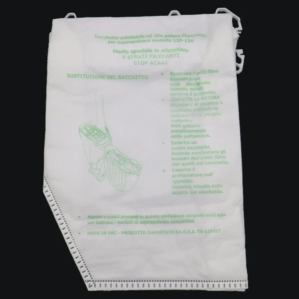 Sacchetti per la polvere + blocco profumato + filtro HEPA per aspirapolvere Vorwerk Kobold VK135 VK136 FP135 FP136