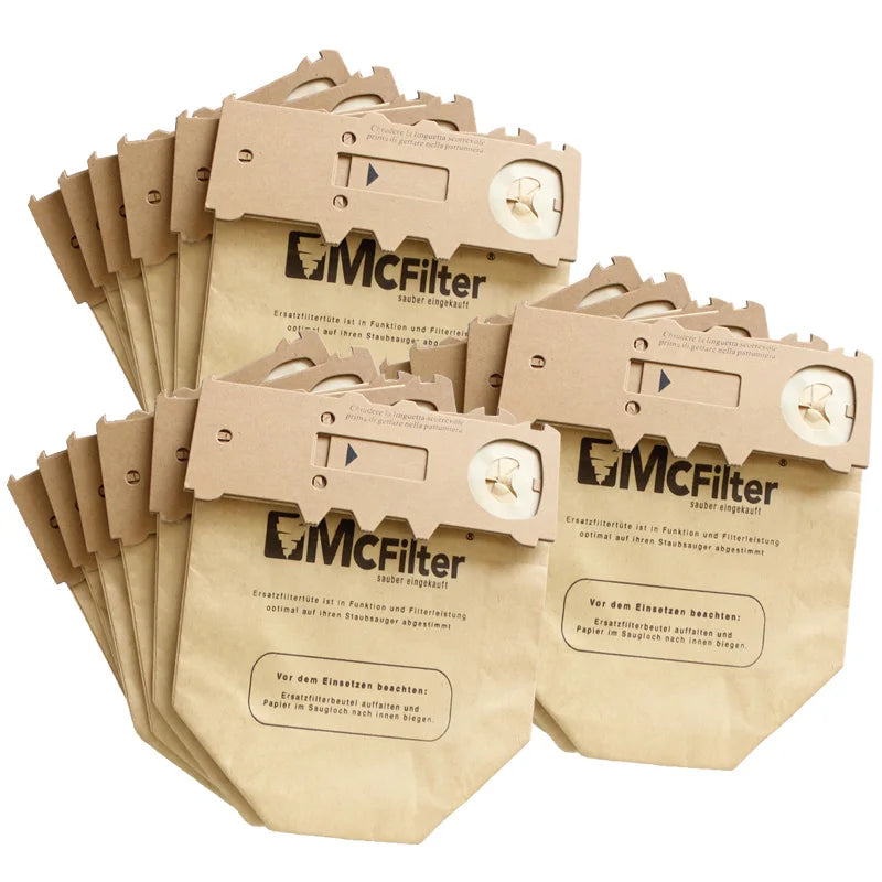 Sacchetti della polvere per VORWERK Kobold VK130 VK131 FP130 FP131 KOBOLD130 KOBOLD131 sacchetto di carta del collettore di polveri dell'aspirapolvere